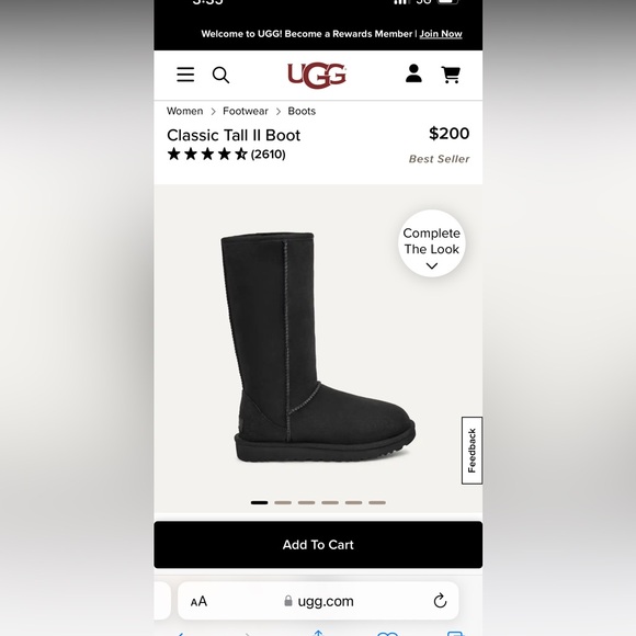 Ugg Australia Classic Boot, Size 7 - Picture 8 of 8